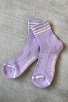 sport socks - lilac