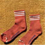 Sport sock - terracotta