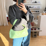 Pistachio Leather Purse