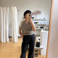 Knit vest
