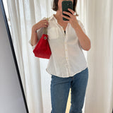 Reversible Leather Bucket bag
