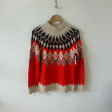 Poppy red sweater