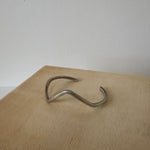 Silver Wavy bangle