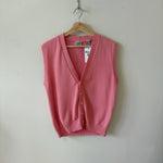 Cotton knit vest
