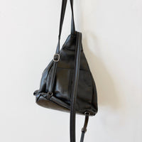 Leather backpack