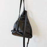 Leather backpack
