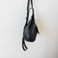 Leather backpack