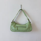 Pistachio Leather Purse