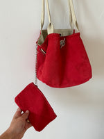 Reversible Leather Bucket bag