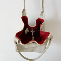 Reversible Leather Bucket bag