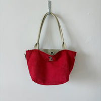 Reversible Leather Bucket bag