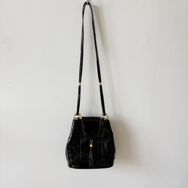 Black Patent Purse