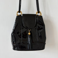 Black Patent Purse