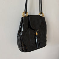 Black Patent Purse