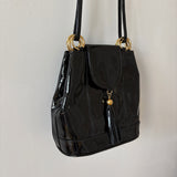 Black Patent Purse