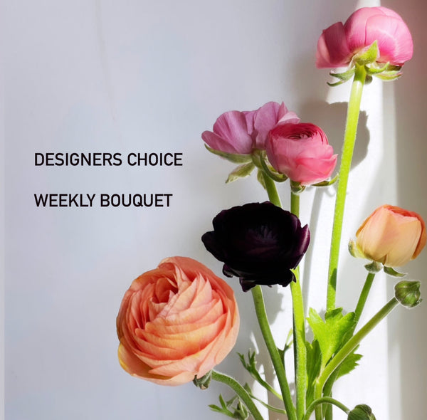 March 7 - 9 weekly pop up bouquet
