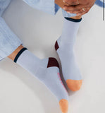 BAGGU socks light blue