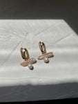 Pearl earrings