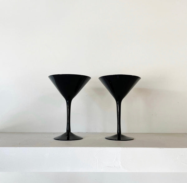 Martini glass set