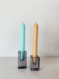 Glass candle holder sets