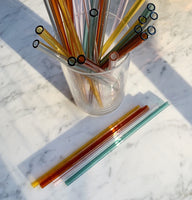 Glass straws