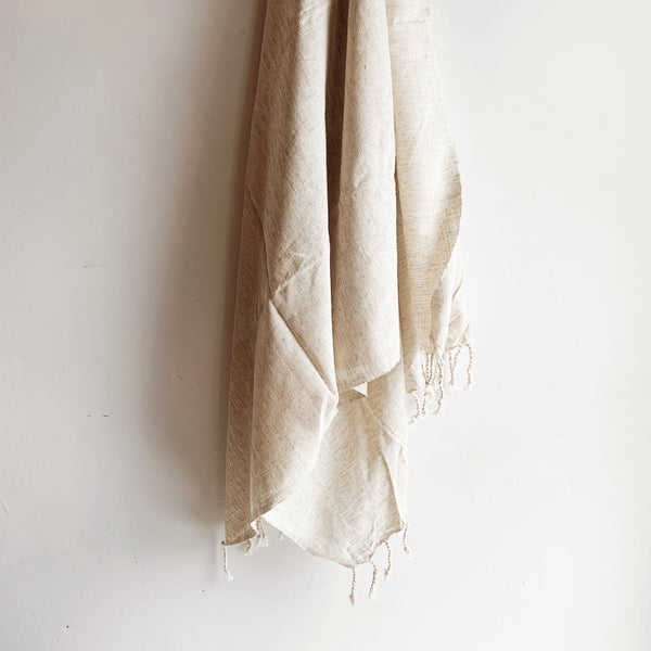 Linen + cotton Turkish towel