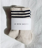 Short sport sock- oatmeal
