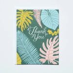 Thank you tropical card