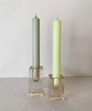 Coloured dinner candle