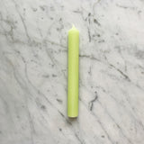 Coloured dinner candle